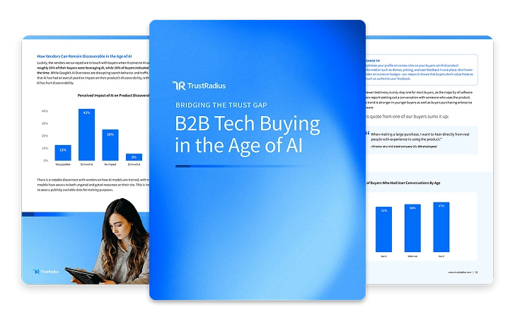 TrustRadius 2025 B2B Buying Disconnect